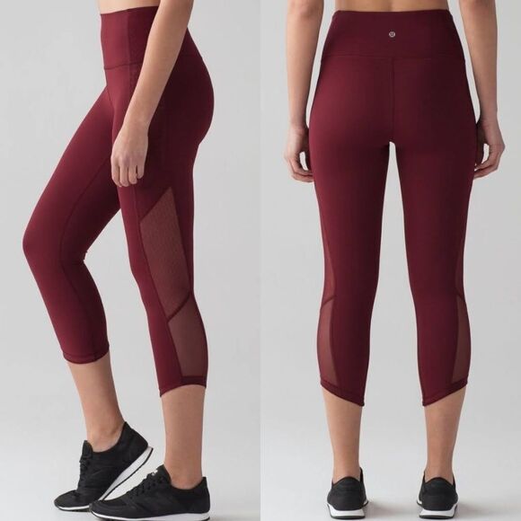 Lululemon Body Con Crop Leggings 4 - Picture 1 of 7
